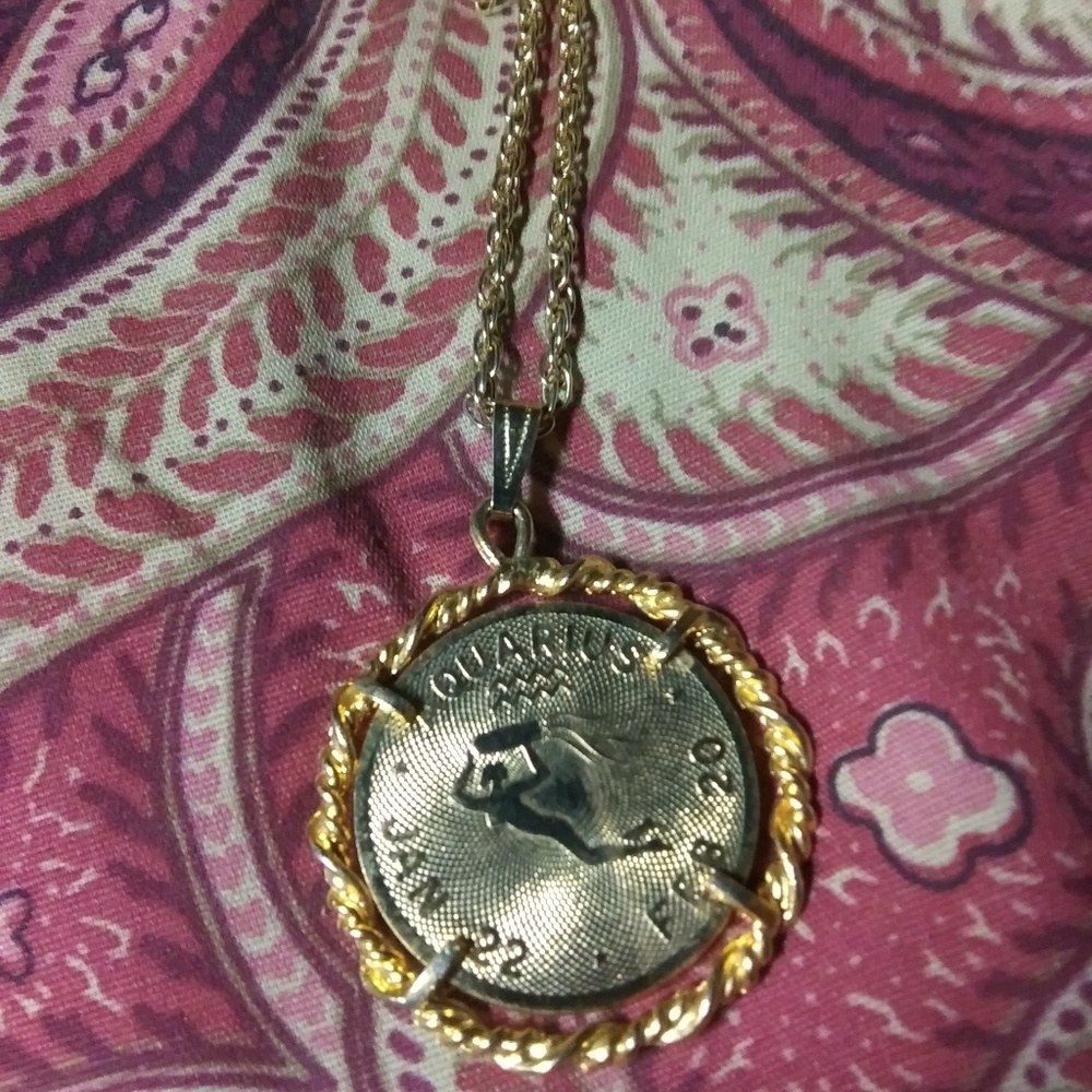 Aquarius necklace